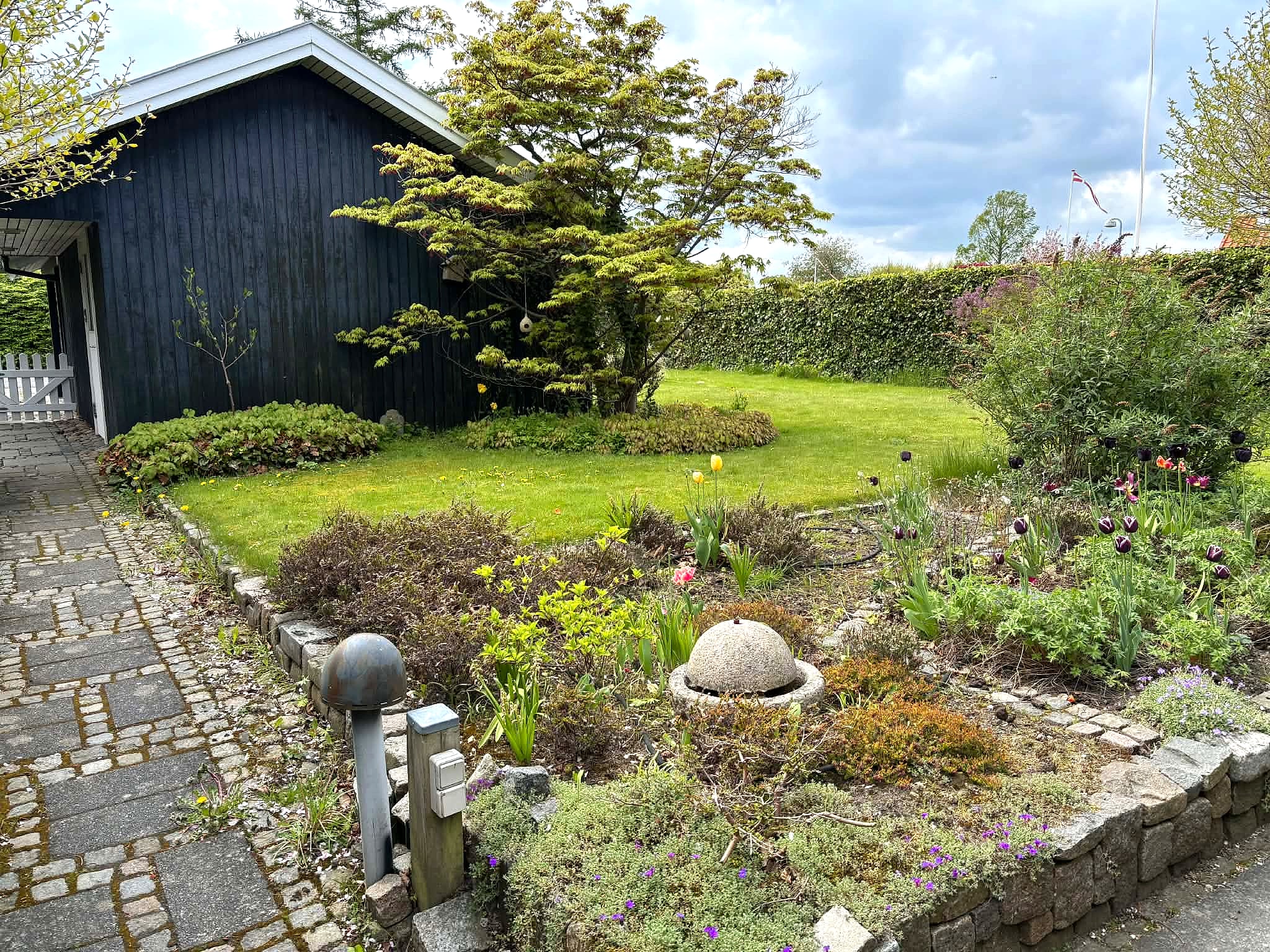 Privat terrasse foran